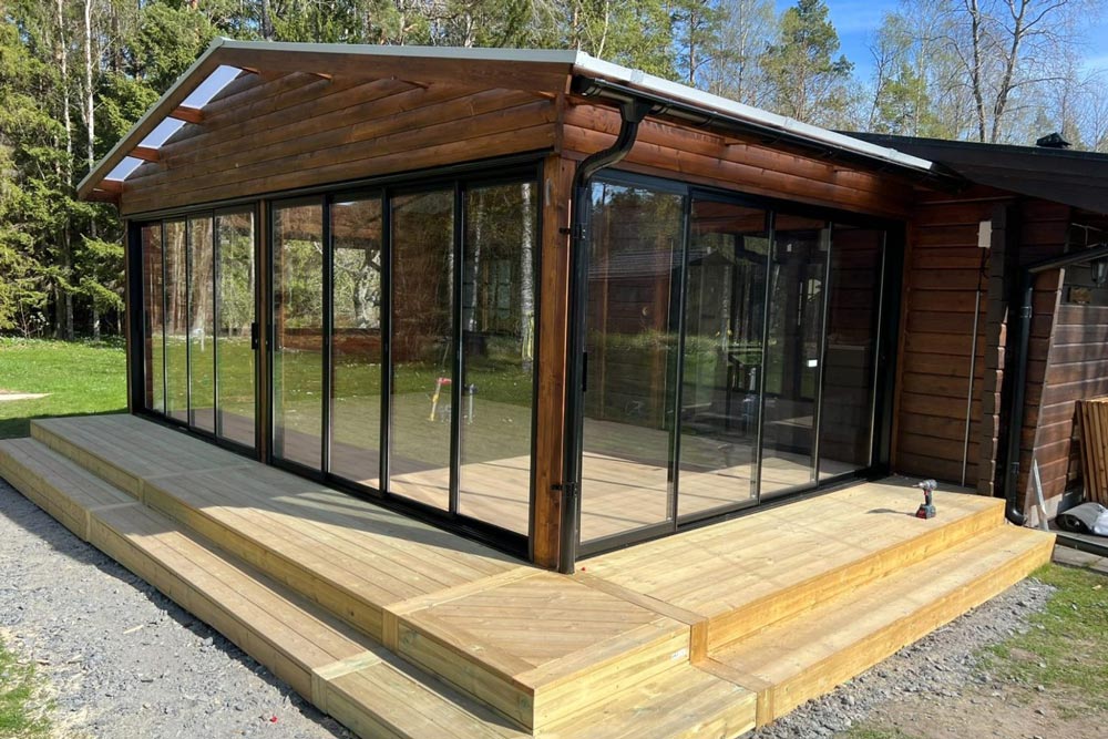 Utbyggnation av uterum